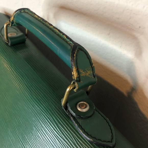 Vintage Green Epi Leather Ambassador Briefcase - Picture 5 of 16